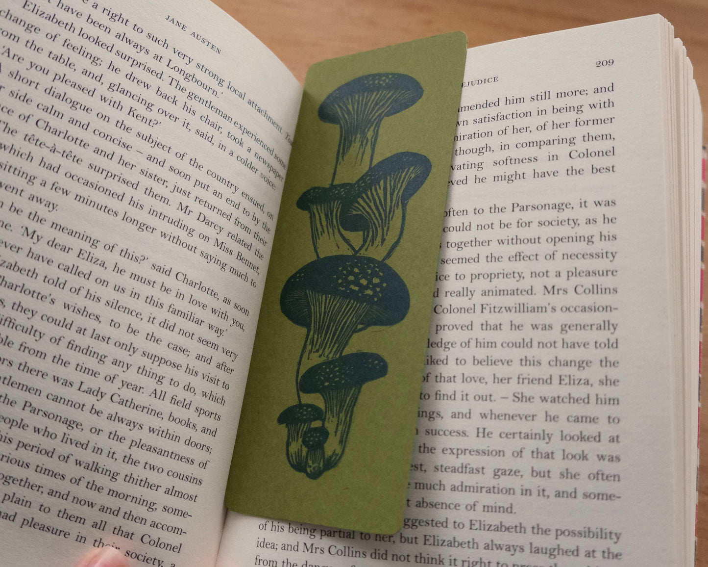 Mushroom Bookmark