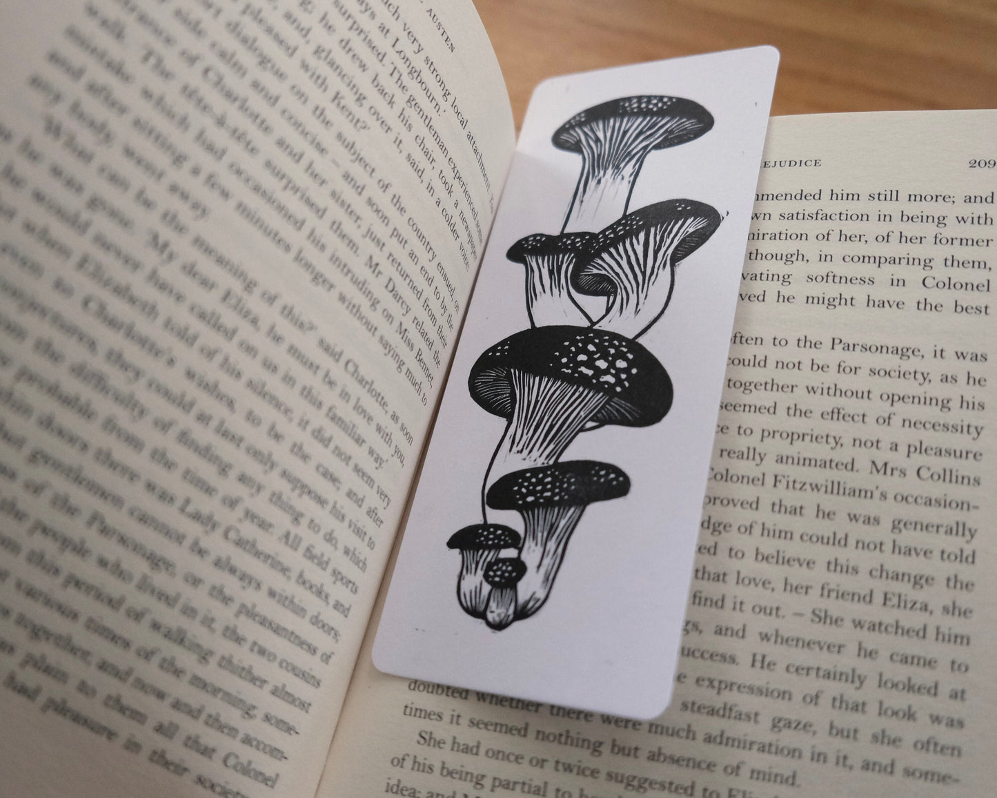 Mushroom Bookmark