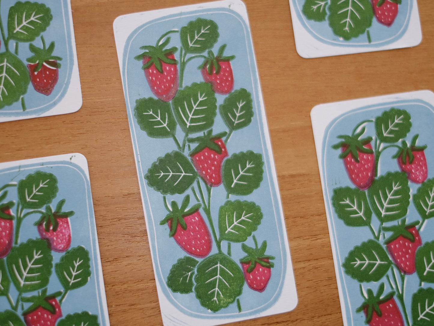 Strawberry Print / Bookmark