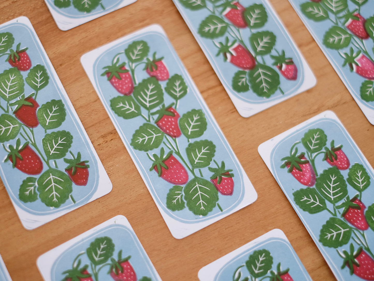 Strawberry Print / Bookmark