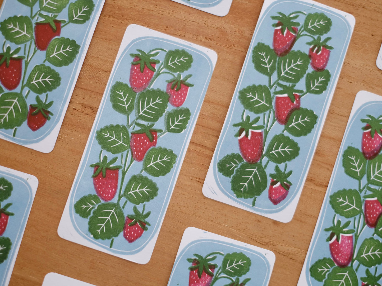 Strawberry Print / Bookmark