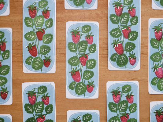 Strawberry Print / Bookmark