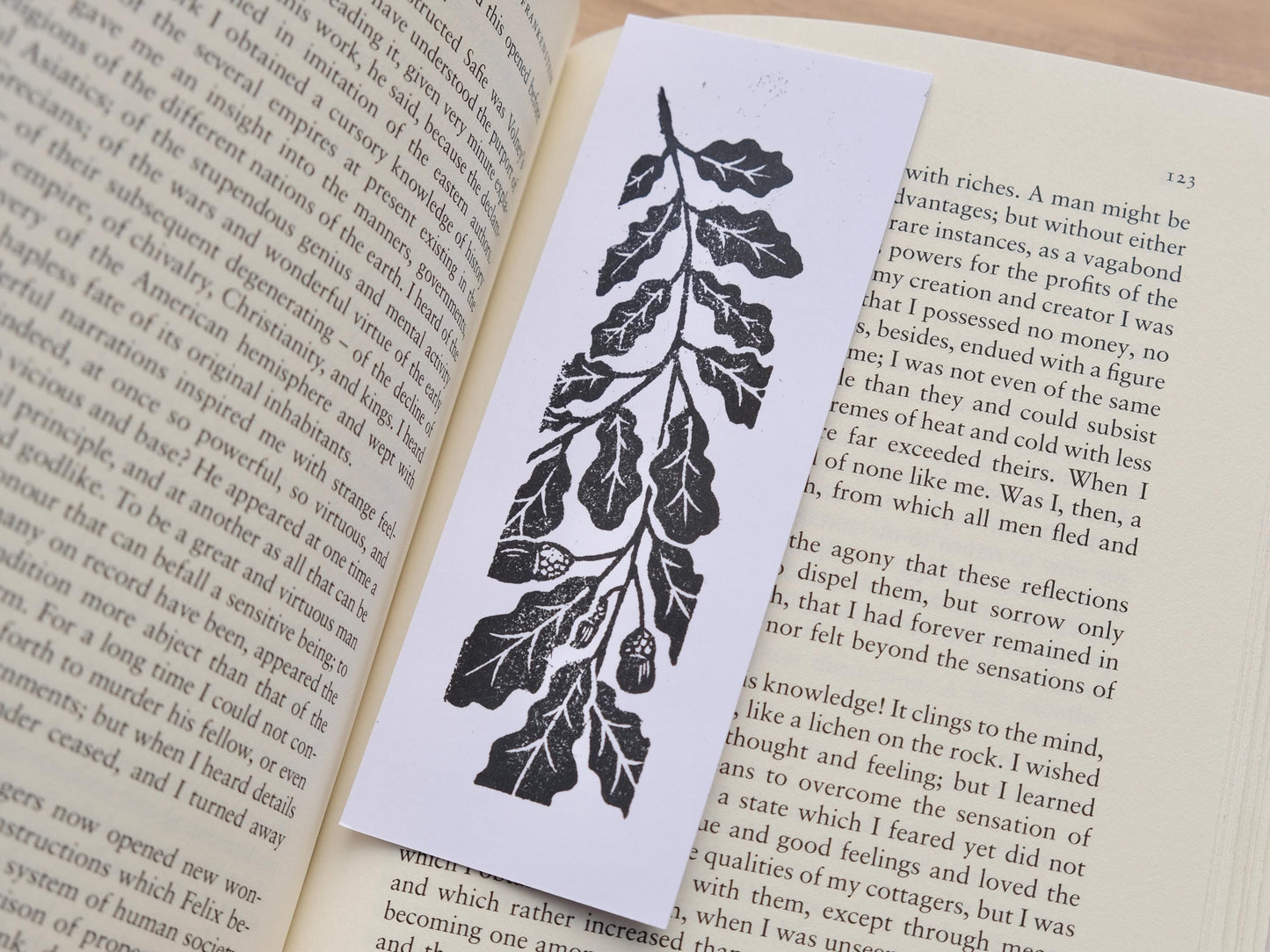 Oak Bookmark