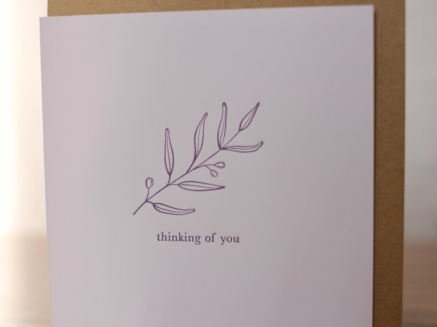 Thanking of You Card