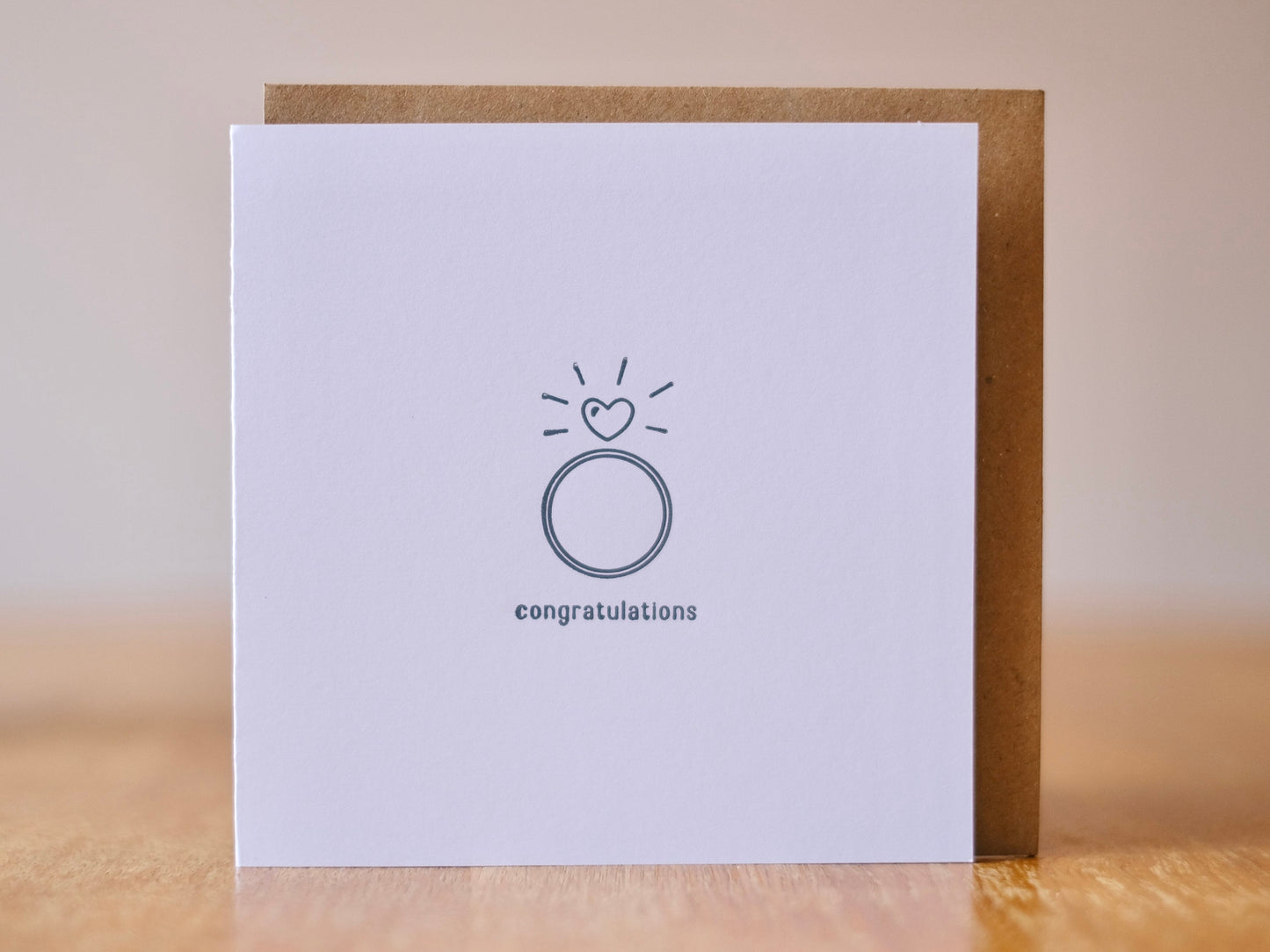 Engagement Congratulations Card